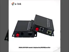 32Voix+4E1+4FE+4RS232 Multiplexeur à fibres