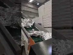 PP PE Extruder Plastic Pelletizing Line , Pelletizing Machine Two Stage 500kg/Hr video