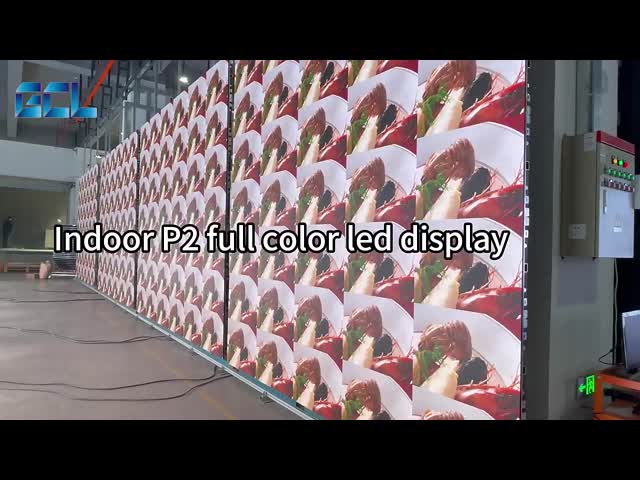 プライベートカスタム Gstar-II P1.95 mm 7680Hz 高リフレッシュレート HDディスプレイ 内部固定設置用 鋳型アルミニウム
