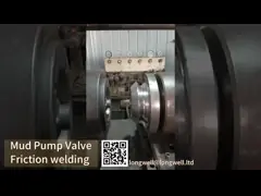 Haihua F1600 Full Open Mud Pump Valve HH0628.207.004 Mud Pump Parts With Pu Rubber Seal video