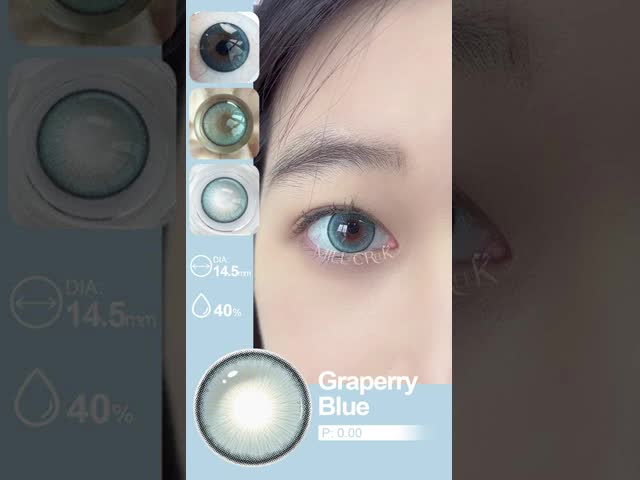 Makeup Cosmetic Colored Contact Lenses Cosmetic Prescription Contacts 14.5mm Diameter