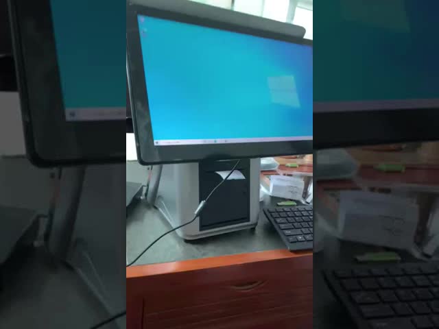 15.6 Inch Dual Screen POS Monitor with 1920x1080P Resolution