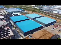 China Prefabricated Steel Workshop Building with Rock Wool Insulation supplier