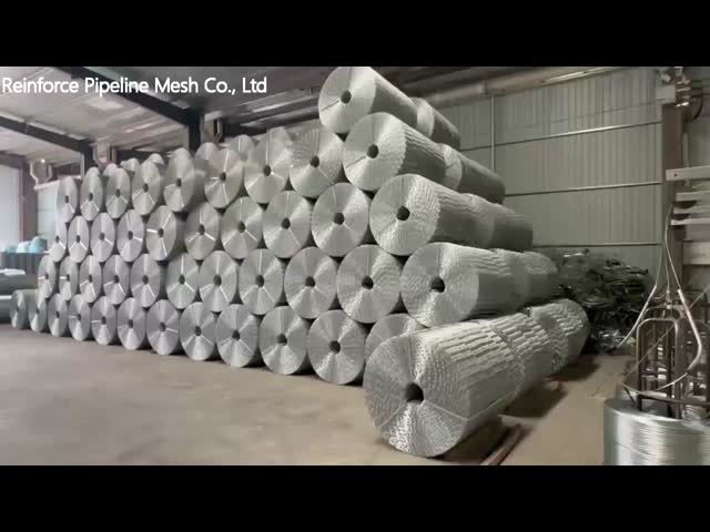 2.2 MM Galvanized Offshore Pipeline Counterweight Welded Wire Mesh