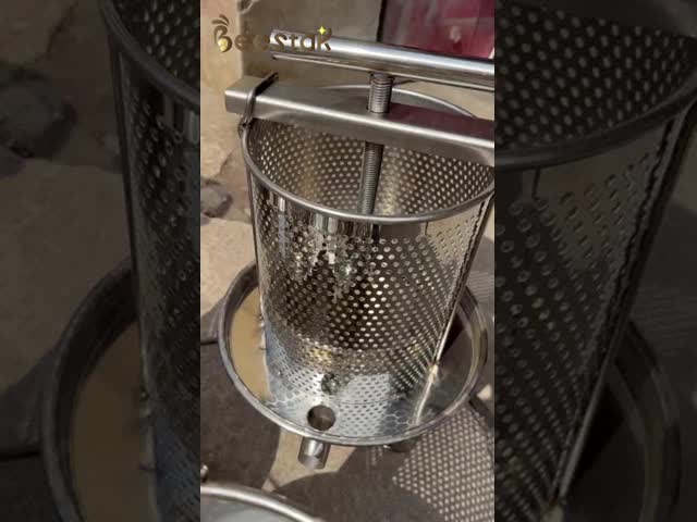 Manual Beeswax Press Machine Aluminum Alloy 415x195mm for Beekeeping