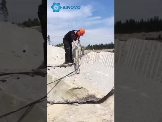 Hydraulic Splitting Machine in mining