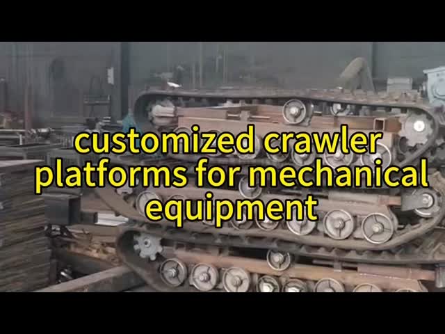 High Durability Customizable Crawler Track Undercarriage For Construction