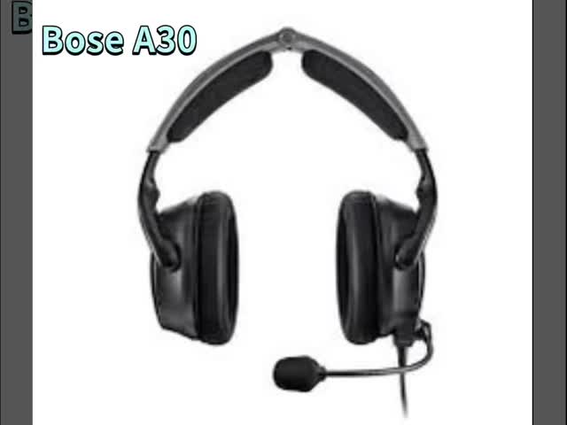 BOSE A30 Aviation Pilot Accessories Headset