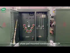 Transformador trifásico de montaje en plataforma de 150 kVA, multivosltaje 14400V 13800V 13200V 12870V 12470V 12000V 11500V, listado por UL
