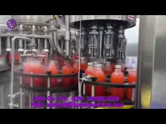 5000BPH Monoblock Automatic Hot Filling Machine Plastic Bottle Fruit Orange Juice Filling And Capping Machine equipment