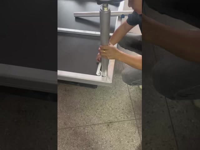 Round / Square Portable DJ Stage Platform Detachable Aluminum Alloy Glass Plywood Material