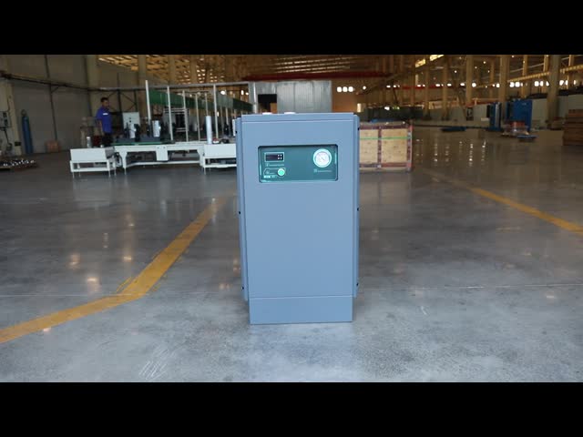 Sécheur d'air réfrigéré Jufeng 0.7-16MPa 6.5m³/min vidéo