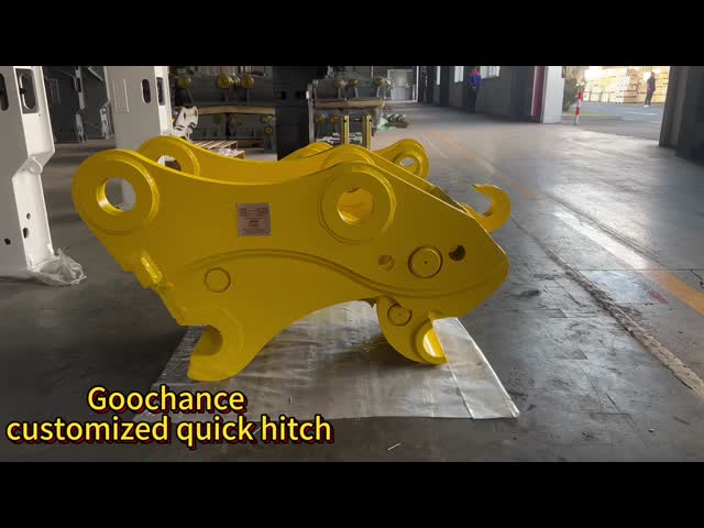 Customized Hydraulic Quick Hitch Excavator Digger Attachments For Earthwork