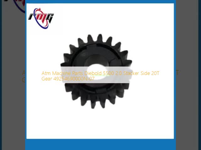 Diebold 5500 2.0 Stacker Side 20T Gear ATM Part 49254690000N-07