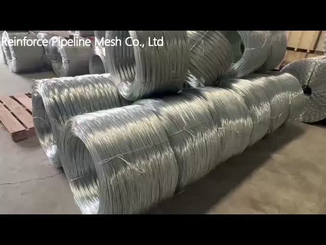 140M Galvanized Pipeline Reinforced Mesh 3-12mm Wire Diameter