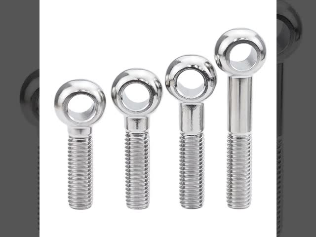 DIN444 Stainless Steel Eye Bolts High Corrosion Resistance