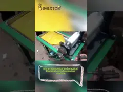 Máquina de Cera Eléctrica para Cimientos de Abejas 220V Aleación de Aluminio Equipamiento Apícola video