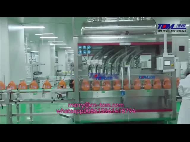 Full Automatic Laundry Detergent Liquid Filling Machine
