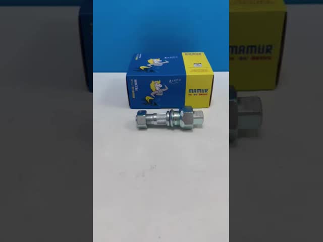 Pasador y tuerca de rueda trasera MAMUR para ISUZU NPR 8-97081585-0 Piezas de chasis ISUZU El video