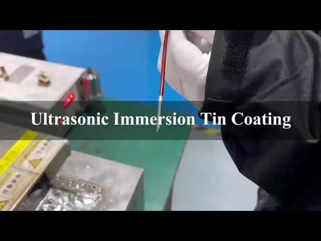 High Power 20Khz Ultrasonic Metal Tinning Machine For Battery Electrode Welding