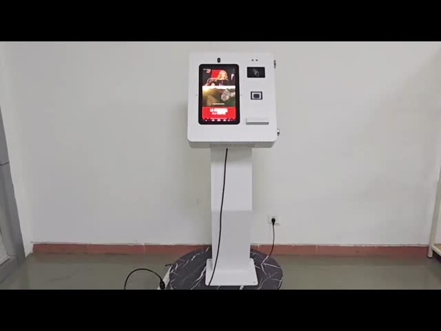 Restaurant Ordering Outdoor Self-service Kiosk  PCAP Touch Screen Self-service Kiosk 15.6 Inch Self-service Pos System