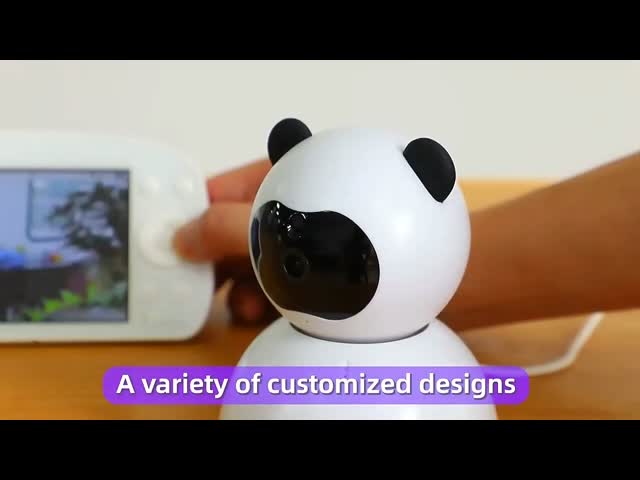 2 Way Full HD Video Babyphone Camera 360 Degree Pan Rotation Angle with 5.5