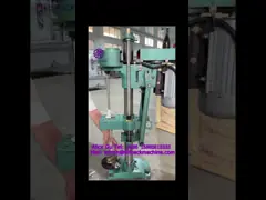 15BPM Aluminum Screw Crown Semi Automatic Capping Machine