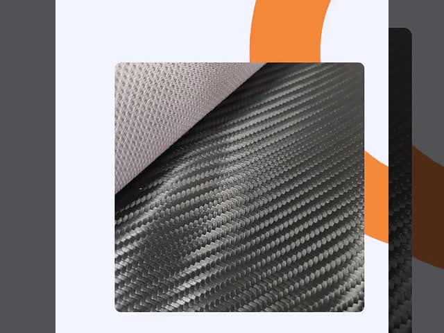 PVC Carbon Fiber Grain Leather for Car Mats and Furniture