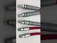 High Pressure Wire Braid Reinforcement Layer CNG Hose For Compressed Natural Gas Distribution