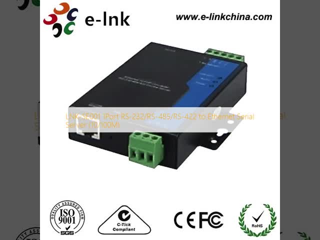 LNK-SE001 1Port RS-232/RS-485/RS-422 to Ethernet Serial Server (10/100M)