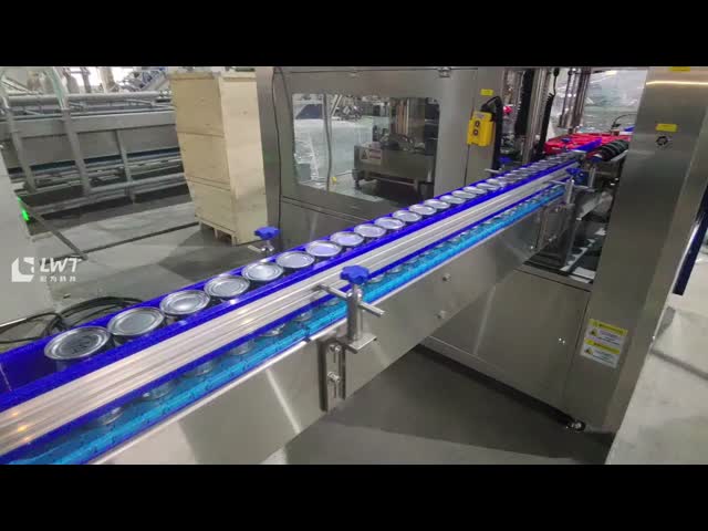 Servo-Driven High-Speed Labeling Machine for Round Bottles and Cans
