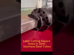 CNC Laser Tube Cutter 6000W for Metal Pipes with ±0.02mm Precision
