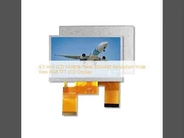 RGB Interface TFT LCD Modules HD 4.3 Inch TFT LCD Display