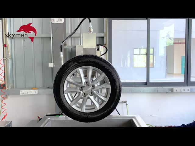 Automatic Ultrasonic Tire Cleaning Machine