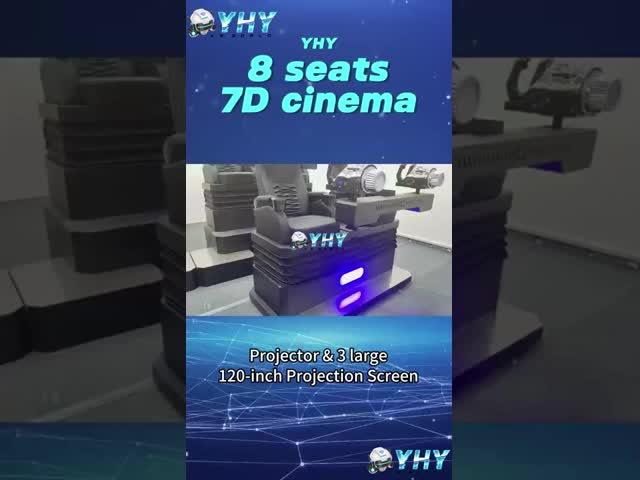 7D Movie Theater Simulator Arcade Games Cinema Machine