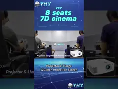 7D Movie Theater Simulator Arcade Games Cinema Machine