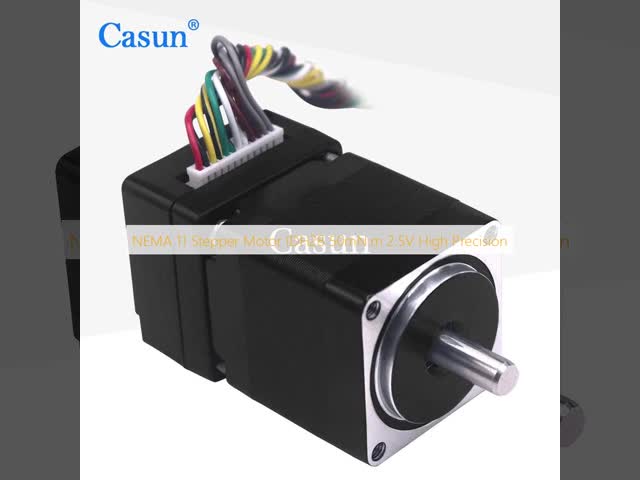 NEMA 11 Stepper Motor IDH28 50mN.m 2.5V High Precision