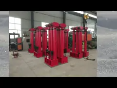 PLC Hydraulic Jacking System for Tank Lifting 12-120t Capacity