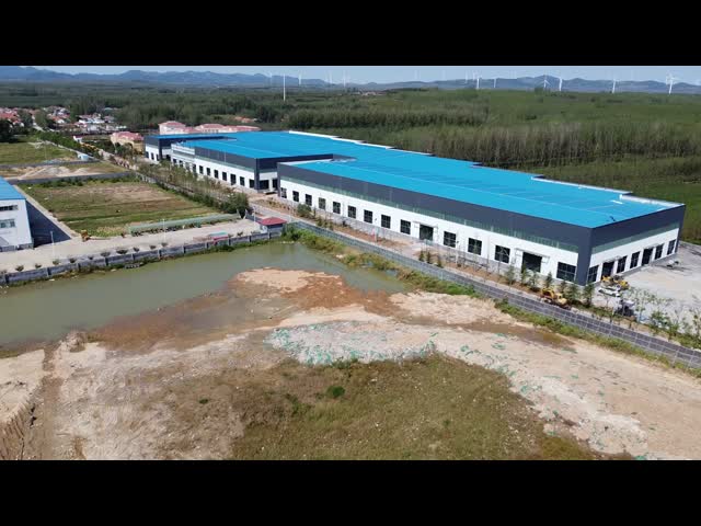 Q355B Prefabricated Steel Warehouse with 50-Year Lifespan