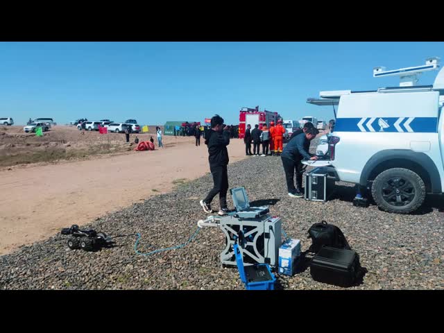 CCTV 1500mm Robotic Crawler Pipe Inspection System 1024*768 Resolution