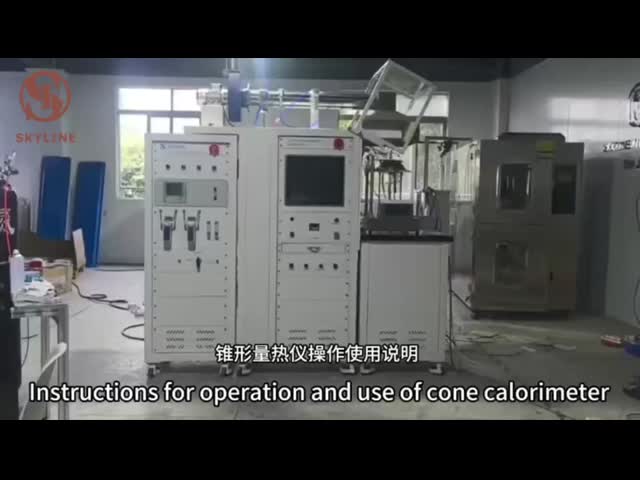 ISO 5660 AC220V Cone Calorimeter For Building Materials Testing