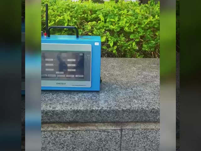 RS232 RS485 GPRS Air Quality Monitoring Device Air Quality Pollution Monitor