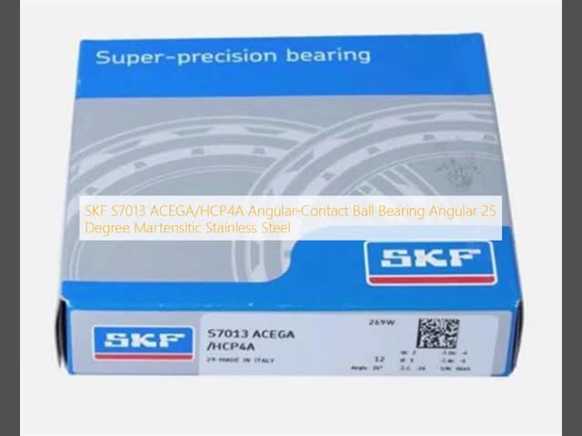 SKF S7013 ACEGA/HCP4A Angular Contact Ball Bearing 65mm Steel