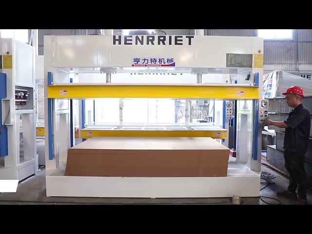 Woodworking Machinery Hydraulic Wooden Door MDF Block Press Machine for Heated Plate Press Wood corrugated composite panel Pick ball board multi-layer composite panel