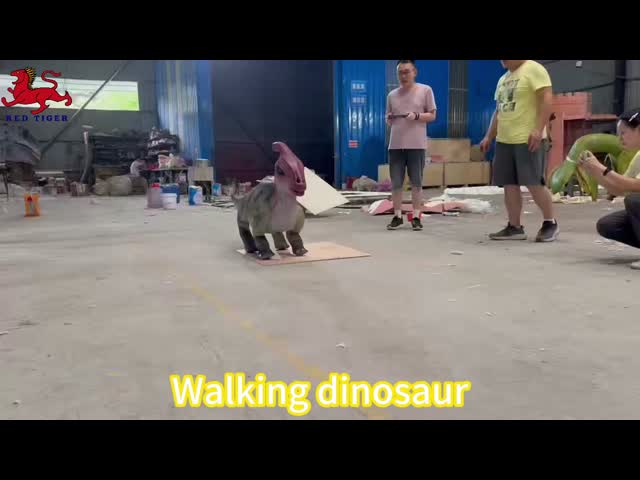 New Realistic Animatronic Remote Control Walking Robot Dinosaur Parasaurolophus Robot Dog