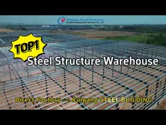China Professional Designed Gable Roof PEB Steel Structure Storage Building supplier