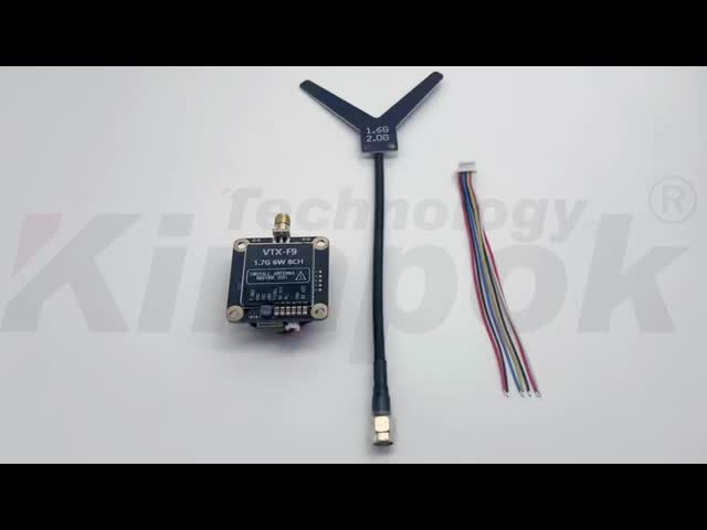 1.7G VTX 1.9G VTX 6W Wireless Video Transmitter 20km Long-distance Image Transmission