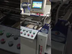 China Automatic Paper Industry Equipment Commercial Brochures Folding Paper Processing Machine With Cross Folding Unit supplier