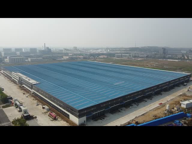 Q235B Q355B Steel Structure Warehouse Building with H-Section Beams