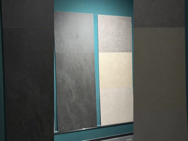 Polished Finish Glazed Porcelain Tile 12mm Thickness and Frost Resistance Guaranteed